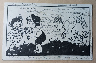 Helka Sjöstedt: Pässi ja pariskunta, Karjalan Miekka 1944
