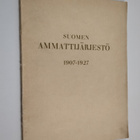 Suomen ammattijärjestö 1907-1927 - pikkukuva 1