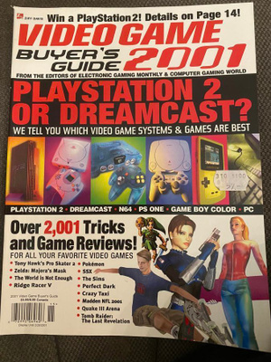 Pelilehti Video Game Buyers Guide 2001