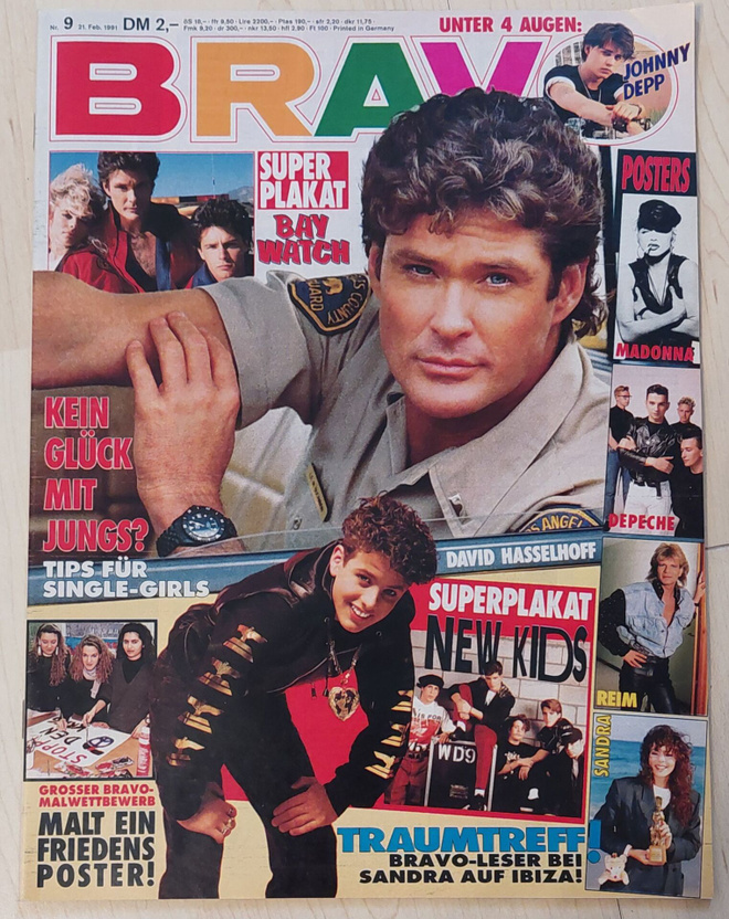Bravo 1991 Sis. Julisteet / Ei postikuluja!