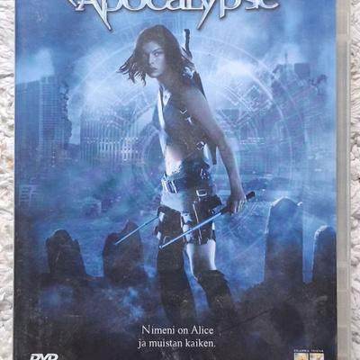 Resident Evil: Apocalypse, DVD. Milla Jovovich