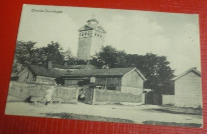 Tammisaari  -  Raippatori ja kirkko  1911  (K9)