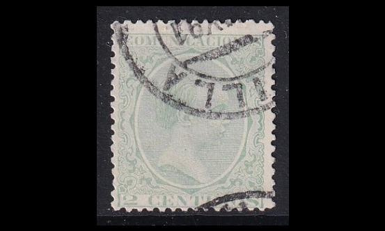 Espanja 189 o Alfonso XIII 2 C vaal.vihreä (1889)