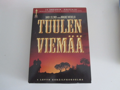 Tuulen Viemää(4Dvd)Keräilykokoelma