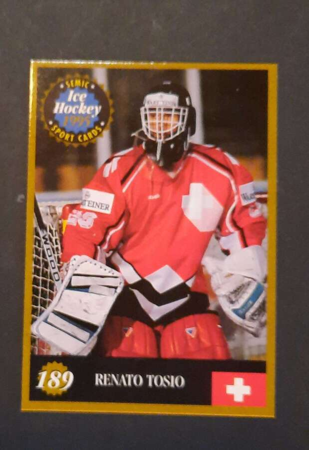 Maalivahti Renato Tosio 1995, SC Bern