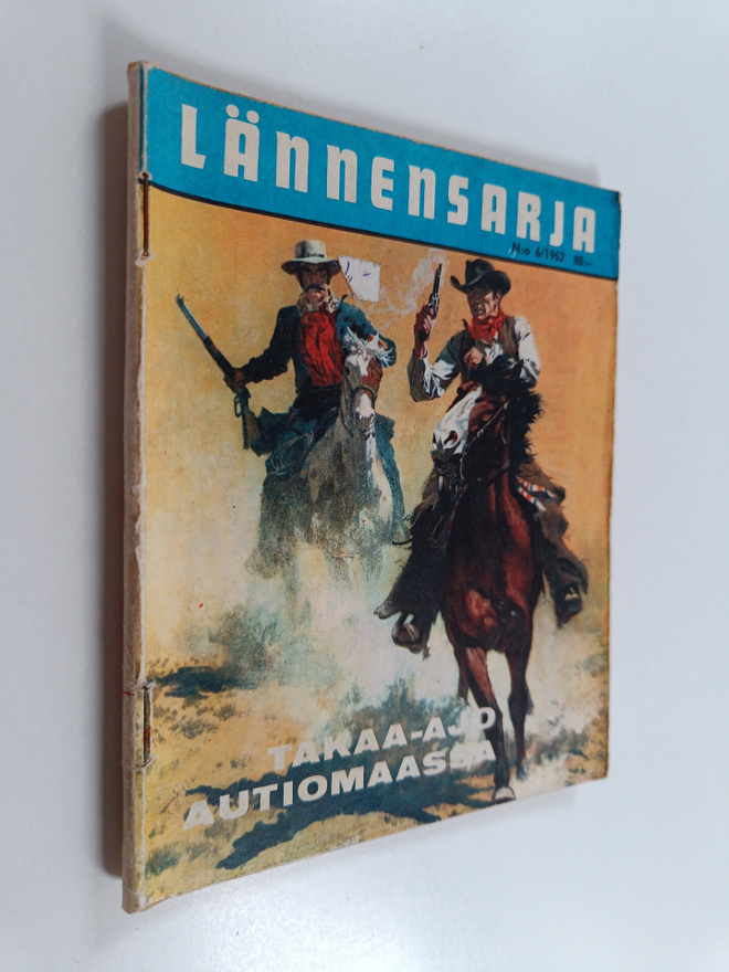 Lännensarja 6/1962 : Takaa-ajo autiomaassa