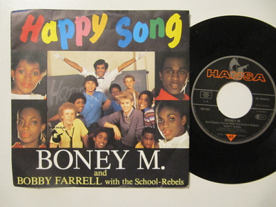 Boney M. And Bobby Farrell Happy Song 7" sinkku