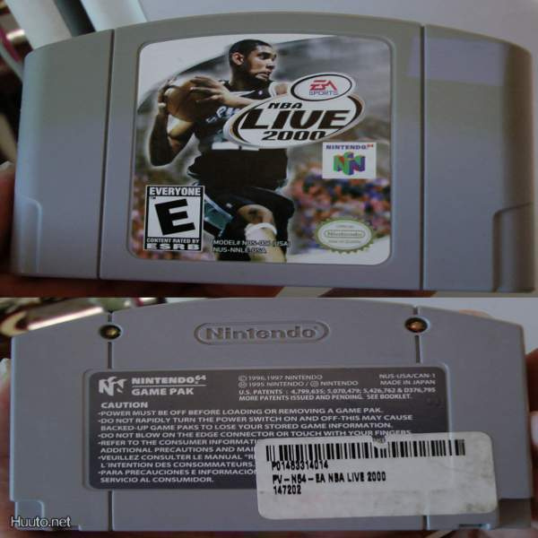 N64 PELI: NBA LIVE 2000 USA NTSC LOOSE