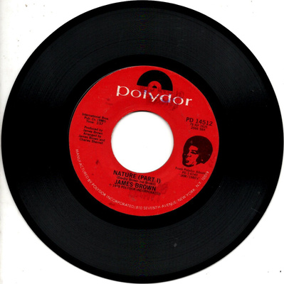 JAMES BROWN: Nature (Part I) / Nature (Part II) 7"kk