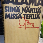 Hannu Salama : Siinä näkijä missä tekijä ( SIGNED) - pikkukuva 2