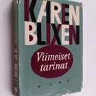Karen Blixen : Viimeiset tarinat - pikkukuva 1