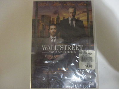 DVD WALL STREET MONEY NEVER SLEEPS