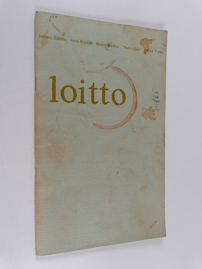 Loitto : Runoja kirjapainotyöläisiltä