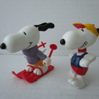 Vintage Snoopy figuurit, 5 kpl - pikkukuva 5