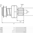 Vapaaratas bendix Ford Transit mk6 mk7 Mondeo 2.0 diesr - pikkukuva 2