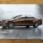 Esite Mercedes S-sarja W221 2009 sis myös S 63 AMG & S65 AMG - pikkukuva 1