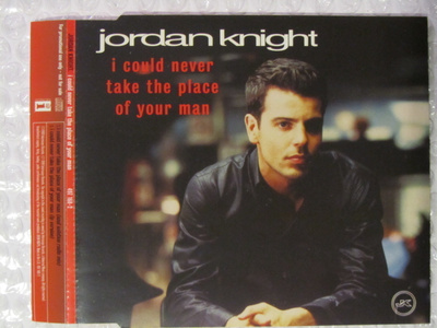 Jordan Knight • I Could Never Take The Place Of Your Man CDS