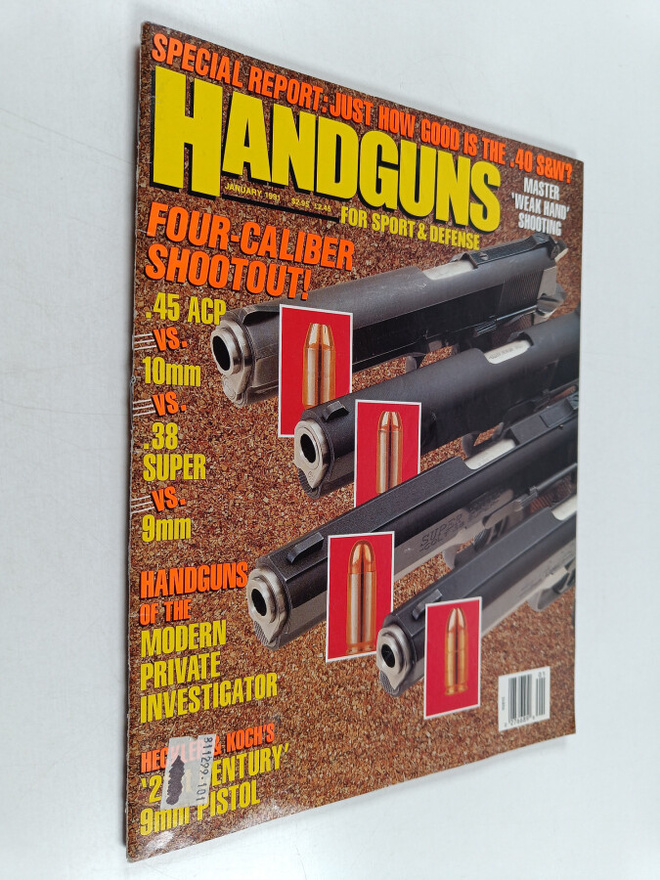 Handguns for sport & defence 1/1991