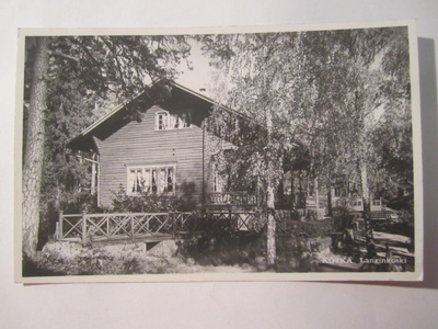 VANHA Postikortti Kotka 1950-l Alkup.Mallikappale
