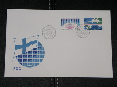IPU ja Euroopan neuvosto 1989 FDC