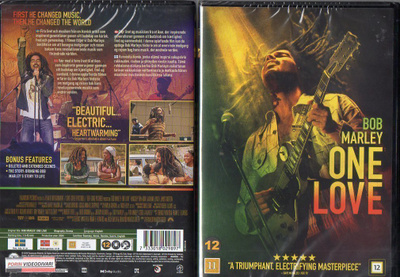 bob marley one love (48 478) UUSI -FI- DVD nordic, 2024