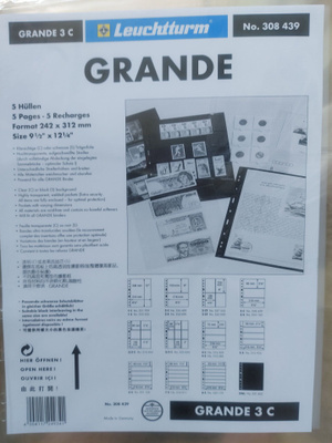 Uudet Grande 3C ja 4C lehdet, 4 pakkausta