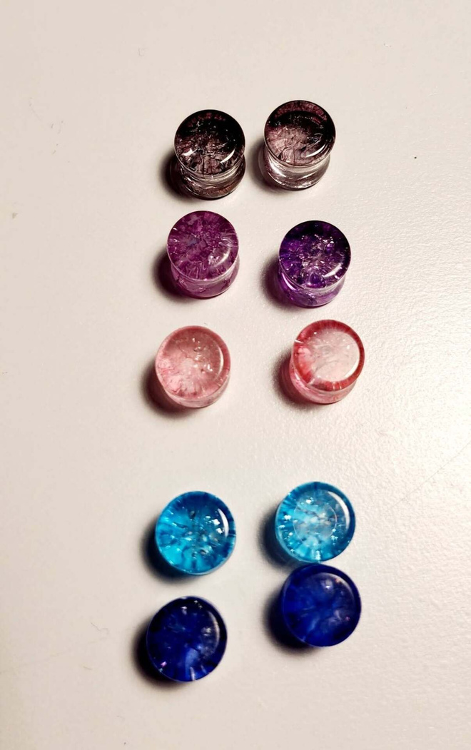 5 paria uusia venytyskoruja 8 mm