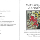 RAKASTAJAN AAPINEN TYYNYNALUSKIRJA 1993 64 SIVUA HYVÄ KUNTO - pikkukuva 4