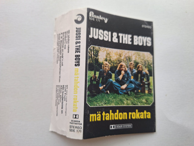 Kansipaperi Jussi & the Boys C-kasettiin