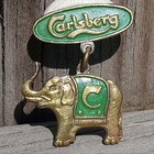 Carlsberg merkki. Hyväkuntoinen. Vanha. - pikkukuva 2