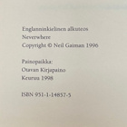Neil Gaiman : Newerwhere / Maanalainen Lontoo - Kirja - pikkukuva 5