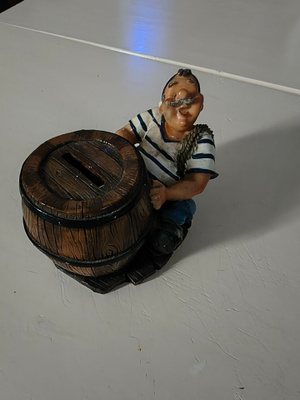 Keraaminen Vintage figuuri