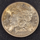 USA 1881-S Morgan dollar - pikkukuva 1