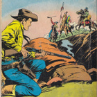 Tex Willer 6/1976 Päänahanmetsästäjät 2/2 Aavikon haamut 1/3 - pikkukuva 2