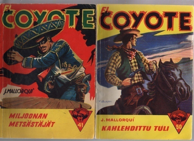 El Coyote, numerot 41 - 50, 10 kpl , K3
