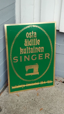 VANHA SINGER -MAINOS
