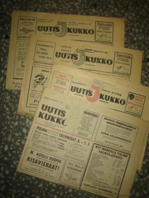 Sanomalehti: Uutis-Kukko 4 kpl