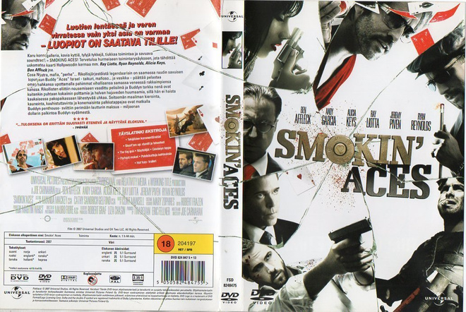 smokin aces	(7 560)	k	-FI-	DVD	suomik.		Ben Affleck	2007	 1h