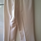 Valkoiset Caprit / Caprihousut / Culotte-housut - koko 36 - pikkukuva 5
