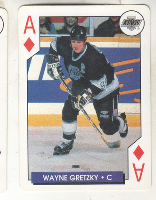 95-96 NHL Hockey aces kortti  Wayne Gretzky