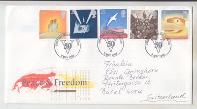 Britannia 1995 Peace amd fredom.
