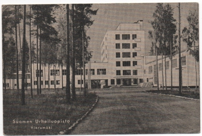 Vierumäki Suomen urheiluopisto 50-luku
