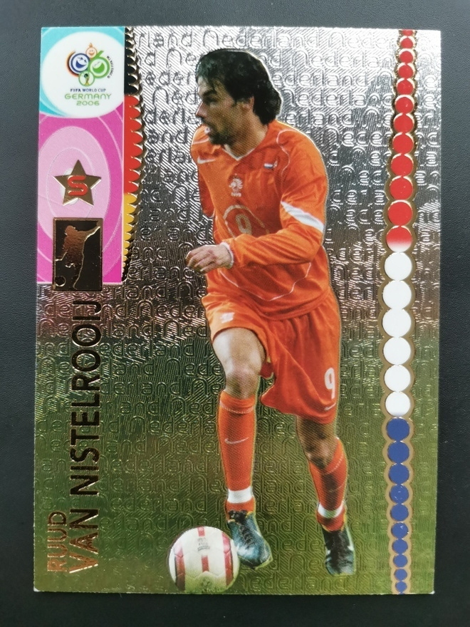 Panini World Cup 2006 Foil card Ruud van Nistelrooij