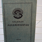Salaman asiamiesopas v.1936 - pikkukuva 1