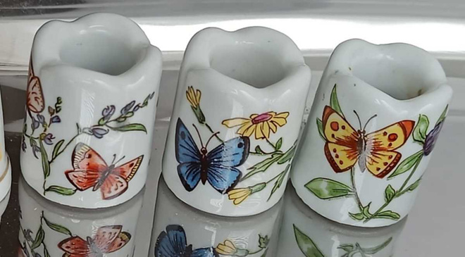 Vintage mini kynttilänjalat