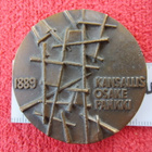PÖYTMITALI KANSALLIS OSAKE PANKKI 1889 - pikkukuva 1