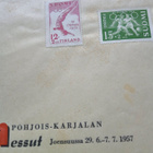 Postilähetyskuori 1952 Suomi, XV Olympia-merkki sarjalla - pikkukuva 5