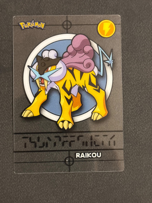 Raikou *Magic Message Cards* Pokemon