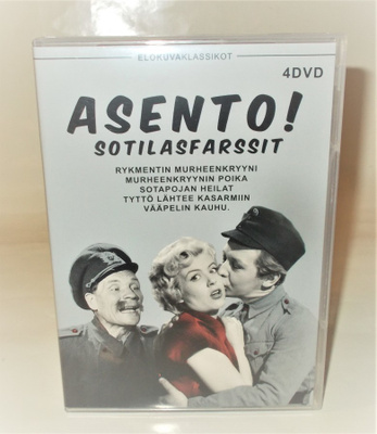ASENTO! SOTILASFARSSIT 4-DVD