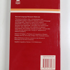 Herbert W. Seliger : Second language research methods - pikkukuva 2